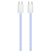 Кабель ColorWay USB Type-C + USB Type-C (M/M), 3.0 А, 1 м, Purple (CW-CBPDCC061-PU)
