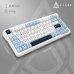 Клавіатура бездротова Ajazz AK820 Max Plus Day Dream Switch White (AK820MAX-DD-BWD)
