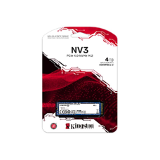 Накопичувач SSD 4TB M.2 NVMe Kingston NV3 M.2 2280 PCIe Gen4.0 x4 (SNV3S/4000G)