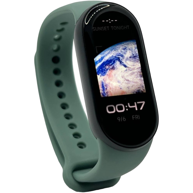 Силіконовий ремінець BeCover для Xiaomi Mi Smart Band 9 Pine-Green (711953)
