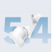 Bluetooth-гарнітура Xiaomi Redmi Buds 6 Play White (BHR8773GL)