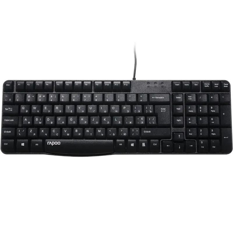 Клавiатура Rapoo N2400 Black
