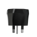 Адаптер Essager EU - UK (F/M) Black (ECTZH-YCC01-Z)