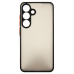 Чохол-накладка Dengos для Samsung Galaxy S24 SM-S921 Black (DG-KM-109) + захисне скло