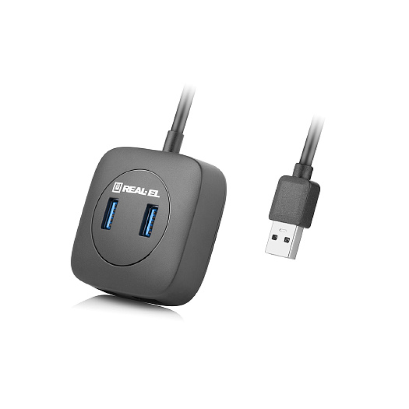 USB-хаб REAL-EL HQ-187 4 ports