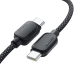 Кабель Essager Breeze USB Type-C - USB Type-C (M/M), 100W, 2 м Blue (EXCTT1-WLA03-P)