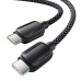 Кабель Essager Breeze USB Type-C - USB Type-C (M/M), 100W, 2 м Blue (EXCTT1-WLA03-P)