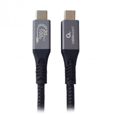 Кабель Cablexpert USB Type-C - USB Type-C (M/М), 100 Вт, 0.5 м, чорний (CCBP-USB3-CMCM100-0.5M)