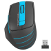 Миша бездротова A4Tech FG30S Blue/Black USB