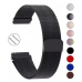 Ремінець BeCover Milanese Style для Samsung Galaxy (20mm)/Watch 5/ Watch 4 40/44mm/Watch 4 Classic 42mm/Watch Active/Active 2 40/44mm/Watch 3 41mm/Gear S2/Classic/Gear Sport Gray (707673)