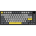Клавіатура Ajazz AK820 Sea Salt Switch Black USB-C (AK820-SS-BGY)