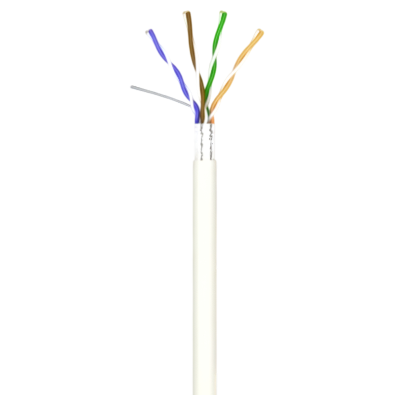 Кабель вита пара OK-Net КПВЭ-ВП (200) FTP, CAT5е, 4х2х0.51, бухта 305м