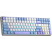 Клавіатура бездротова Aula S100pro Red Switch White/Blue (6948391205762)