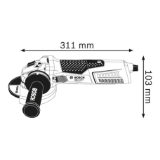 КШМ Bosch GWS 19-125 CIE (060179P002) 