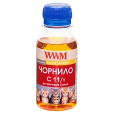 Чорнило WWM Canon CL-511С/CL-513С/CLI-521Y (Yellow) (C11/Y-2) 100г