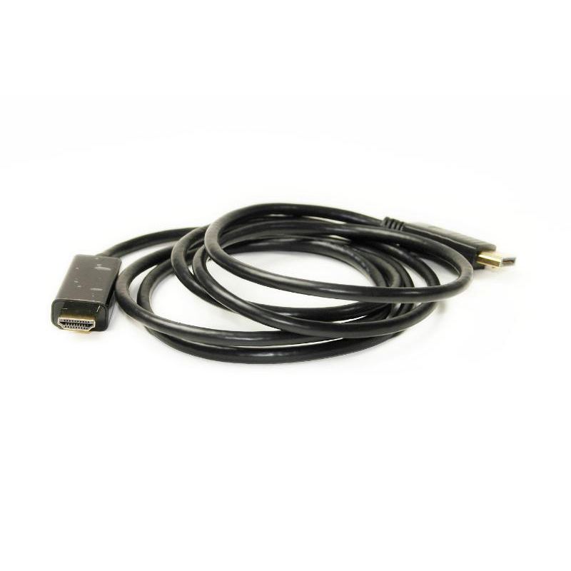 Кабель PowerPlant (KD00AS1278) DisplayPort-HDMI v1.4, 1.8м, Black