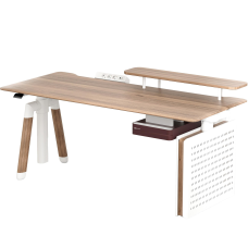 Комп`ютерний стіл Sihoo D07 Maple/White (D07B-102/D07J-102-AB)