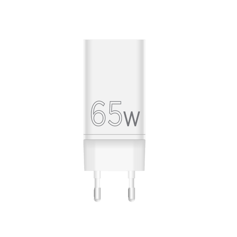 Мережевий зарядний пристрій Sigma mobile X-power 65W GaN, PD, QC (2xUSB-C + 1xUSB-A) White (PS65-01)