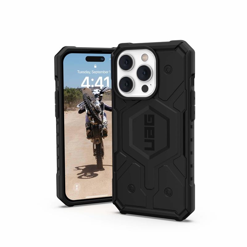 Чохол-накладка Urban Armor Gear Pathfinder Magsafe для Apple iPhone 14 Pro Black (114054114040)
