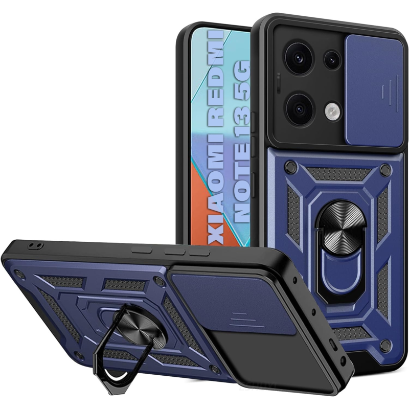 Чохол-накладка BeCover Military для Xiaomi Redmi Note 13 5G Blue (711031)