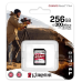 Карта пам`яті SD  256GB UHS-II U3 Class 10 Kingston Canvas React Plus R300/W260MB/s (SDR2/256GB)