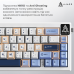Клавіатура Ajazz AK650 Sea Salt Switch White USB-C (AK650-SS-BWB)
