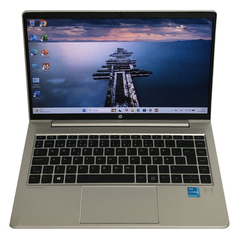 Ноутбук HP ProBook 640 G8 / 14" FullHD IPS / i3-1115G4 / 8GB / 256GB SSD / Win11Pro / Backlight - Б/в