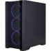 Корпус 1stPlayer T4-G-BK-4FS7 Black