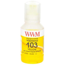 Чорнило WWM Epson L3100/3110/3150 (Yellow) (E103Y) 140г