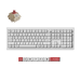 Клавіатура бездротова Keychron V6 Ultra Keychron Red Switch White RGB (V6U-F1-UA)