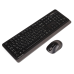 Комплект (клавіатура, миша) бездротовий A4Tech FG1010 Black/Grey