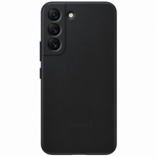 Чохол-накладка Samsung Leather Cover для Samsung Galaxy S22 SM-S901 Black (EF-VS901LBEGRU)