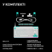 Клавiатура Logitech G512 X 75 White (920-013955)