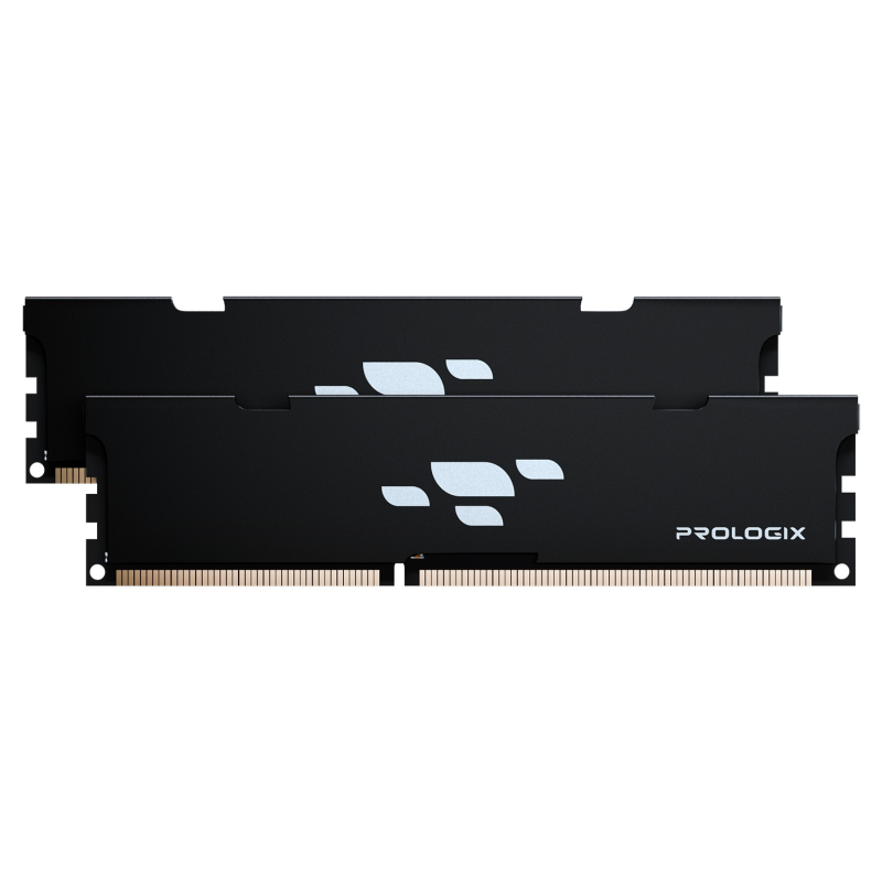 Модуль пам`ятi DDR5 2x16GB/6000 Prologix Black (PRO32GB6000B5K)