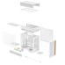 Корпус DeepCool CL660 White (R-CL660-WHNNA0-G-1)
