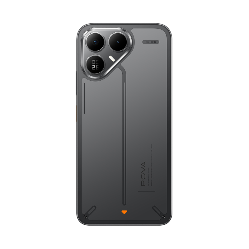 Смартфон Tecno Pova 8 5G (LK6) 8/256GB Graphite Black (4894947132339)