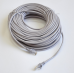 Патч-корд литий, UTP, RJ45, Cat.5e, 25m, сірий