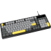 Клавіатура Ajazz AF98 Black USB-C Black Gray Yellow (AF98-BGY)
