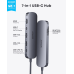 Концентратор Anker USB-C Hub 7-in-1 Black (A83D2HA1)