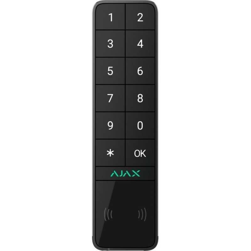 Бездротова клавіатура Ajax KeyPad Outdoor (8EU) ASP Black (99968.286.BL1)