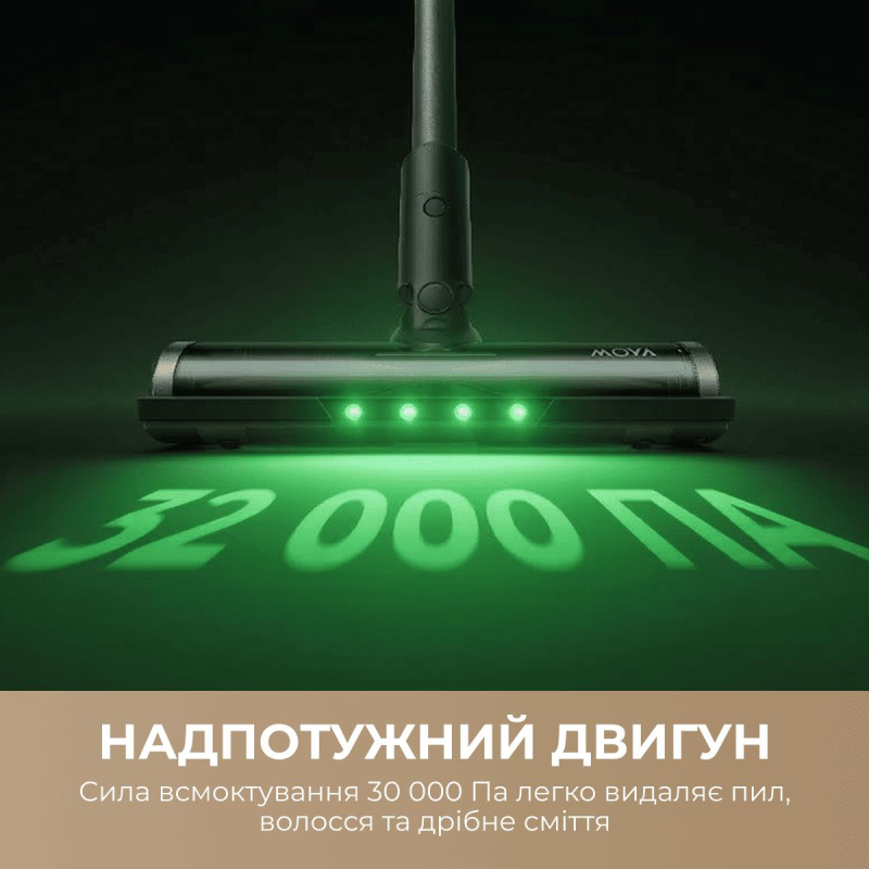 Акумуляторний пилосос Mova S7 Ultra (V2590E)