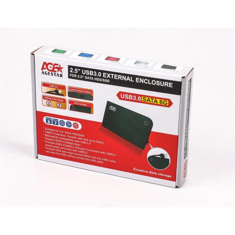 Зовнішня кишеня USB3.0 для HDD SATA 2,5