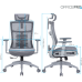 Крісло офісне Officepro Balance OC620-G-DG-DG Gray/Dark Gray