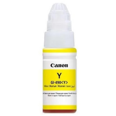 Чорнило Canon GI-490 Pixma G1400/G2400/G3400 (Yellow) (0666C001) 70мл