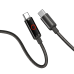 Кабель ColorWay USB Type-C - USB Type-C (M/M), Breathing Light, 3А, 1 м, Black (CW-CBPDCC103-BK)