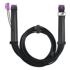 Кабель для відеокарти Asus ROG Equalizer 12V-2x6 ATX 3.1 & PCIe 5.1 Black (90YE00BN-B0QA00)
