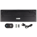 Комплект (клавіатура, миша) бездротовий A4Tech 3000N Black USB