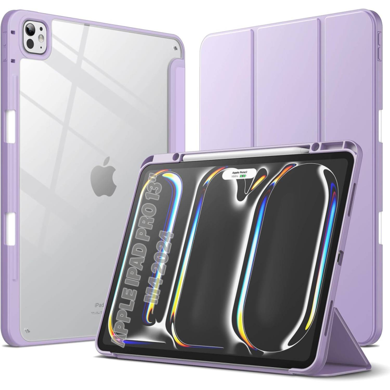 Чохол-книжка BeCover Soft Edge TPU з кріпленням Apple Pencil для Apple iPad Pro 13