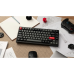 Клавіатура бездротова Lemokey P1 Pro Keychron Super Red Switch UA Carbon Black (P1P-M1-UA)