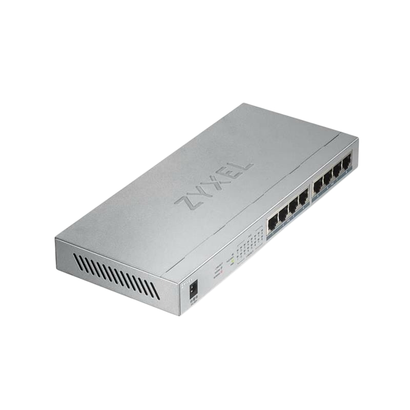 Комутатор ZYXEL GS1008HP (GS1008HP-EU0101F)